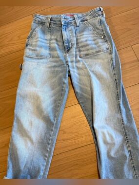 Light Blue Guess Denim Jeans - Classic Straight Fit